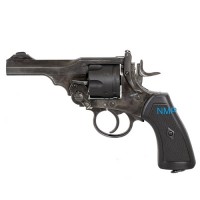 Webley MKVI Police 4 inch Revolver Battlefield Finish 12g co2 Air Pistol .22 Calibre Pellet version .455